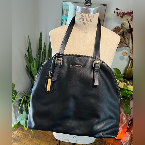 Cynthia Rowley Handbags - Cynthia Rowley Bucket Bag Black or maybe Dark Brown Leather Purse